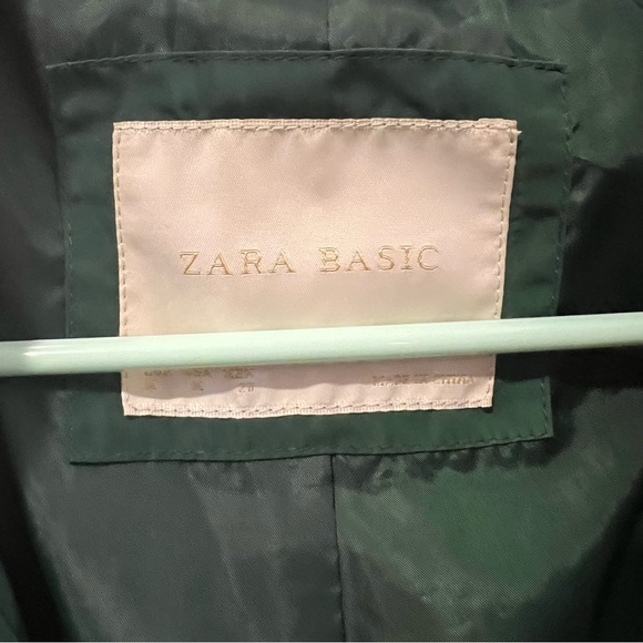 Women's emerald green Zara Coat - Picture 6 of 9